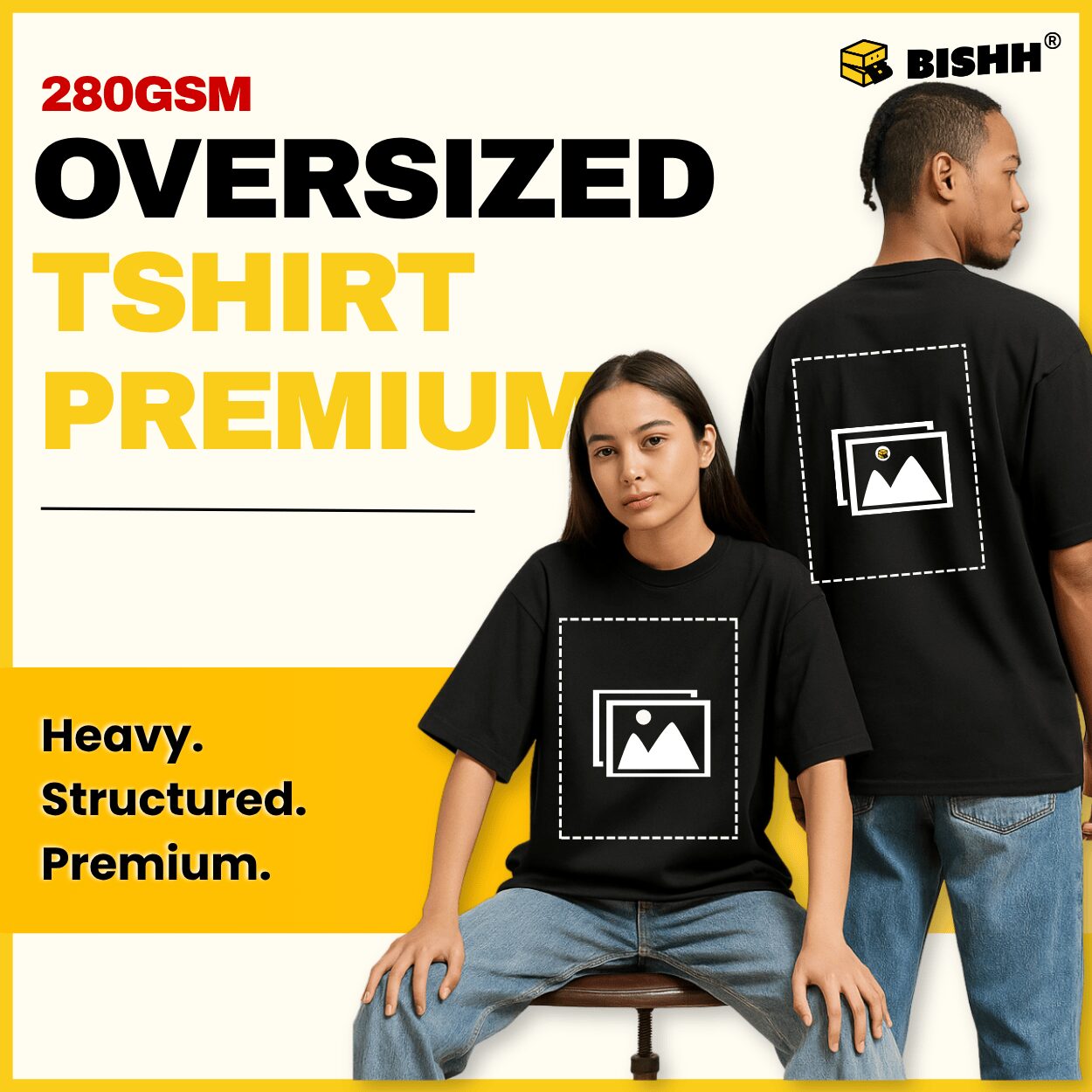 OVERSIZED 280GSM COverphotoo