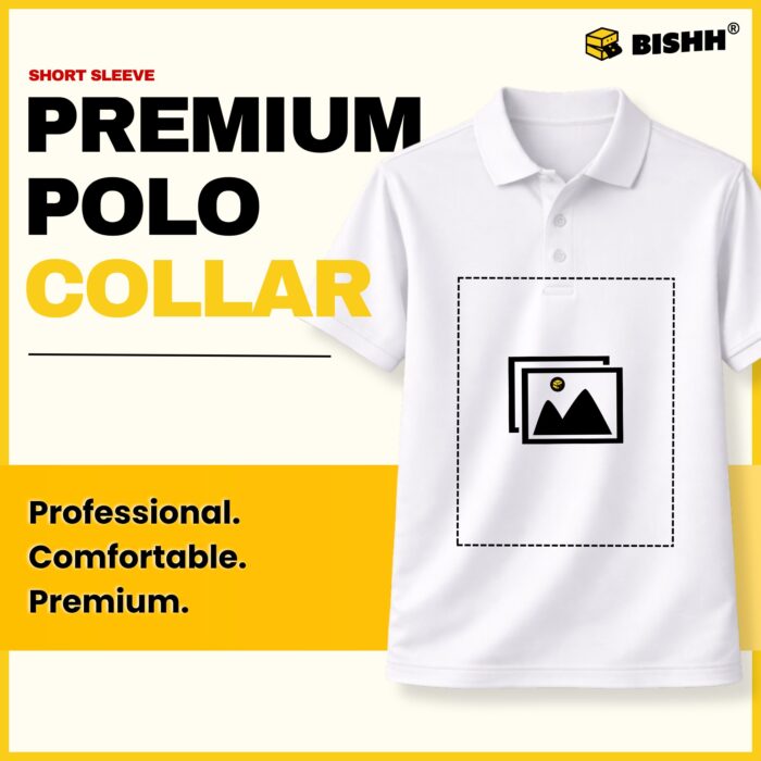 Premium Lacoste Polo Tee – 200GSM Collared Tee