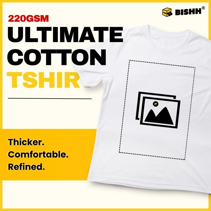 Ultimate Cotton Roundneck Tee – 220GSM