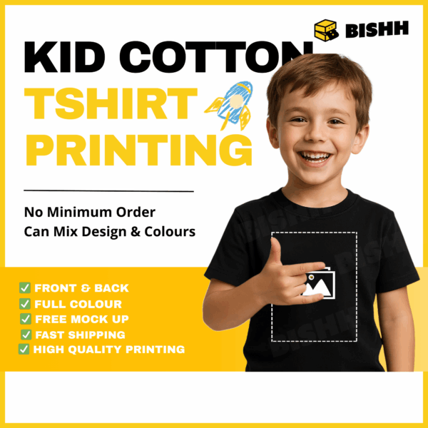 KID Basic Roundneck Tee – 160GSM