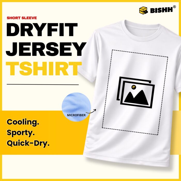 Microfiber DryFit Roundneck Tee