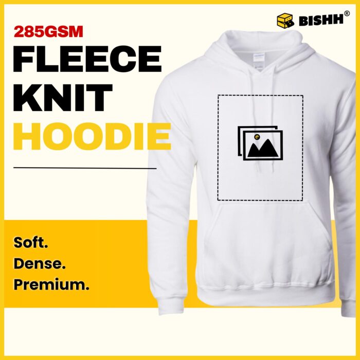 Premium Fleeceknit Kangaroo Pocket Hoodie
